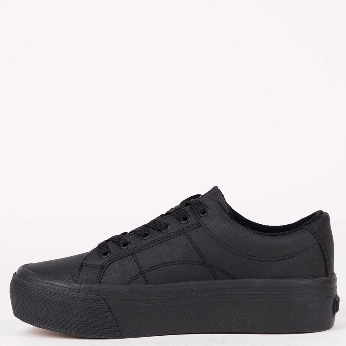 ZAPATILLAS MUJER MAUI & SONS ESCOLARES NEGRO 5CE118-WC CUERO - 4