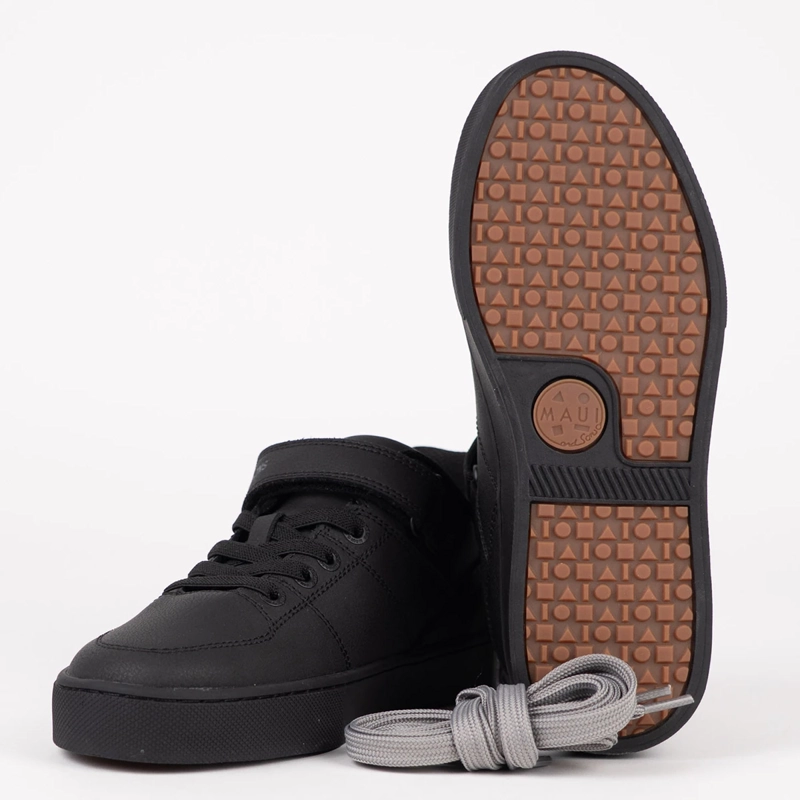 ZAPATILLAS NIÑO MAUI & SONS ESCOLARES NEGRO 5CE119-MC CUERO - 7