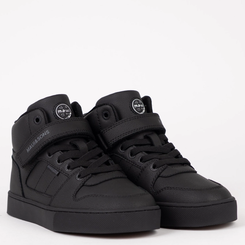 ZAPATILLAS NIÑO MAUI & SONS ESCOLARES NEGRO 5CE173-KC CUERO - 2