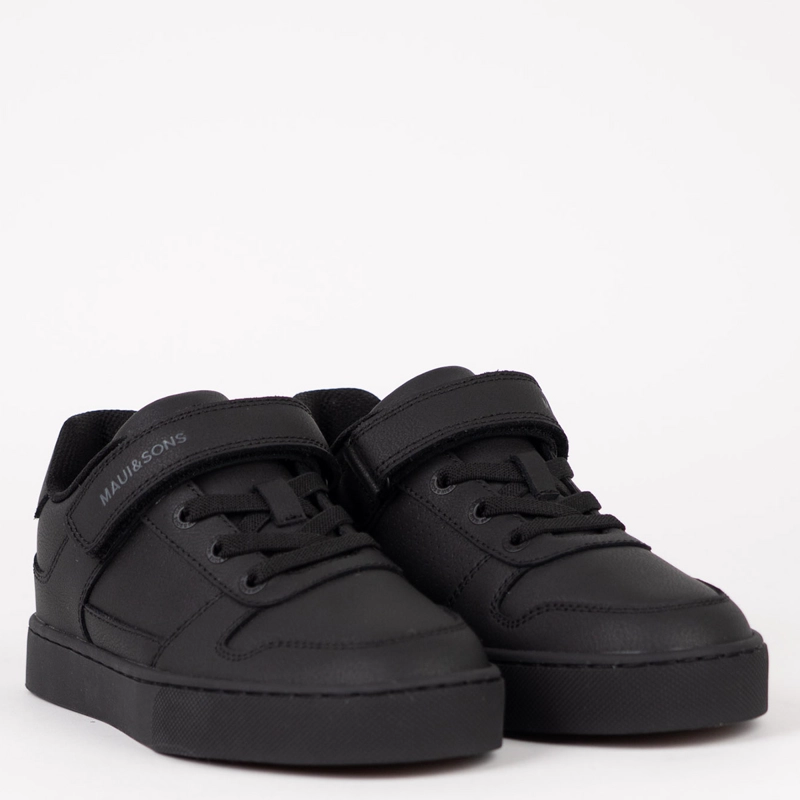 ZAPATILLAS NIÑO MAUI & SONS ESCOLARES NEGRO 5CE170-KC CUERO - 2