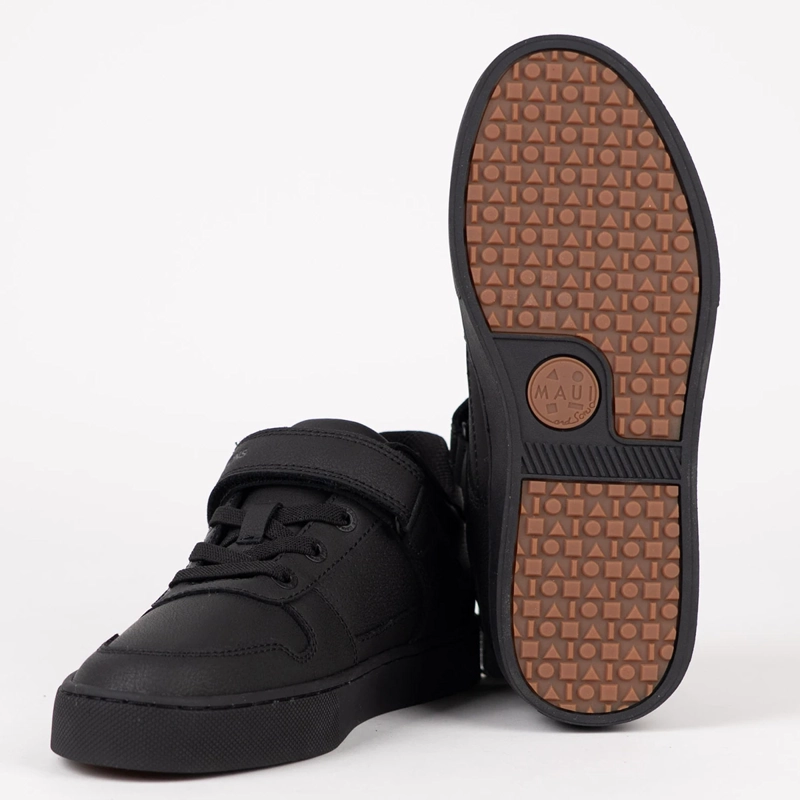 ZAPATILLAS NIÑO MAUI & SONS ESCOLARES NEGRO 5CE170-KC CUERO - 5