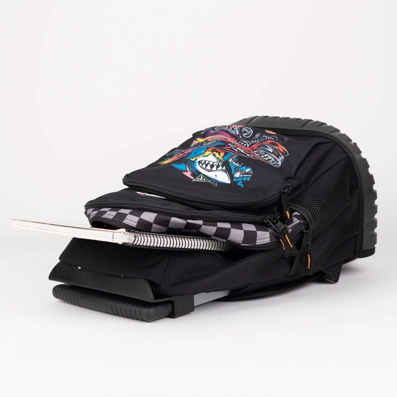 MOCHILA CON RUEDAS MAUI & SONS 5AM158-KC NEGRO - 4