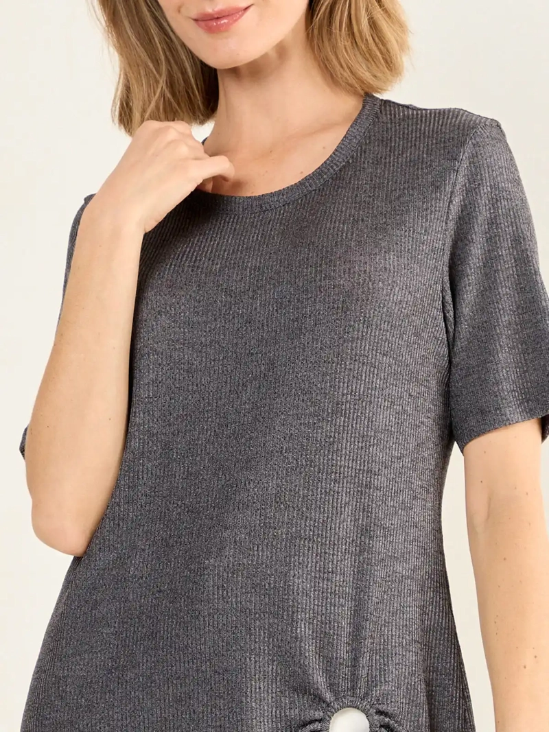 POLERA MUJER MA GRIFFE ACANALADA ARGOLLA - 5