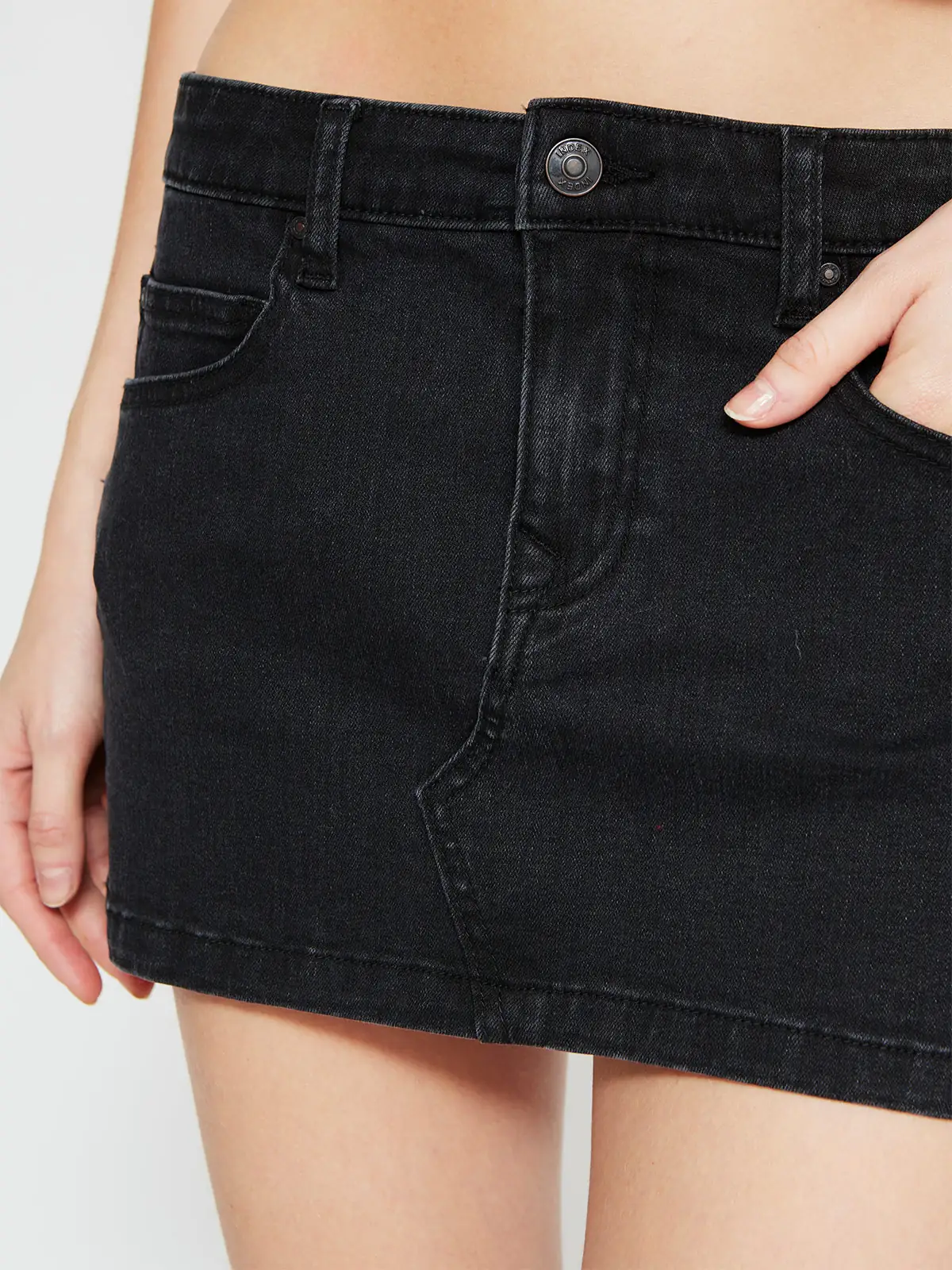 FALDA MUJER INDEX ALGODÓN CORTA DENIM - 4