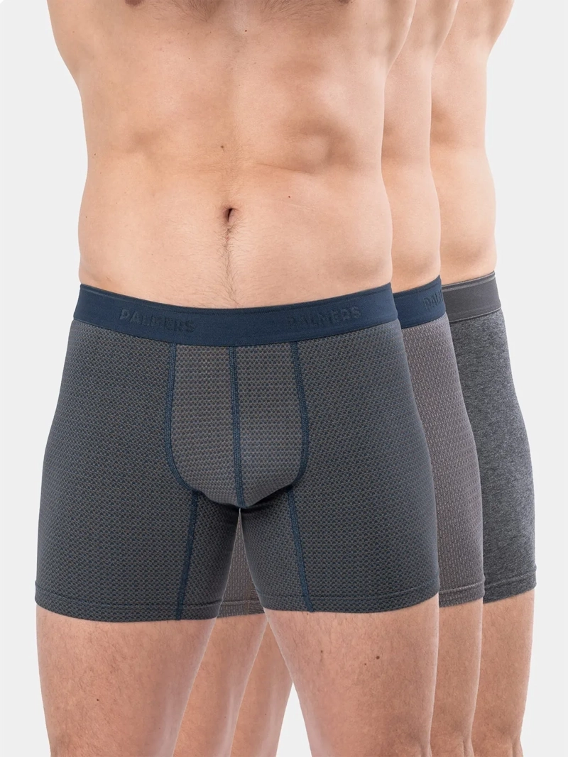 PACK X3 BÓXER HOMBRE PALMERS ALGODÓN  - 1