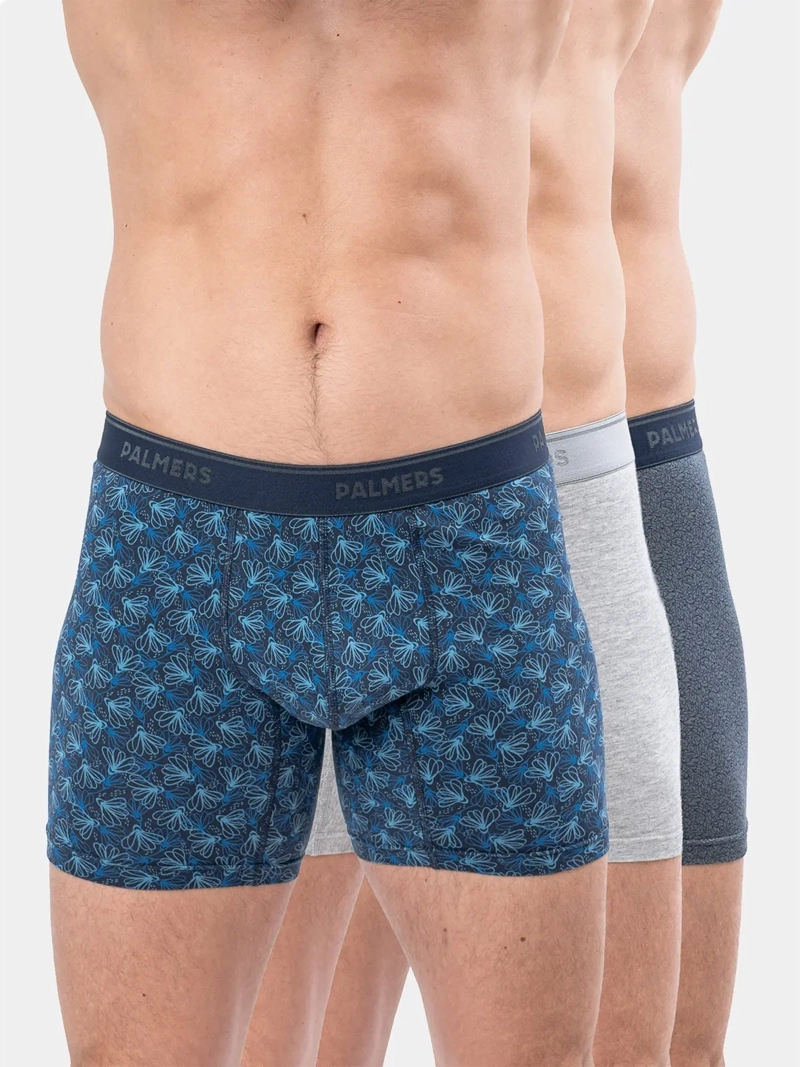 PACK X3 BÓXER HOMBRE PALMERS ALGODÓN  - 1