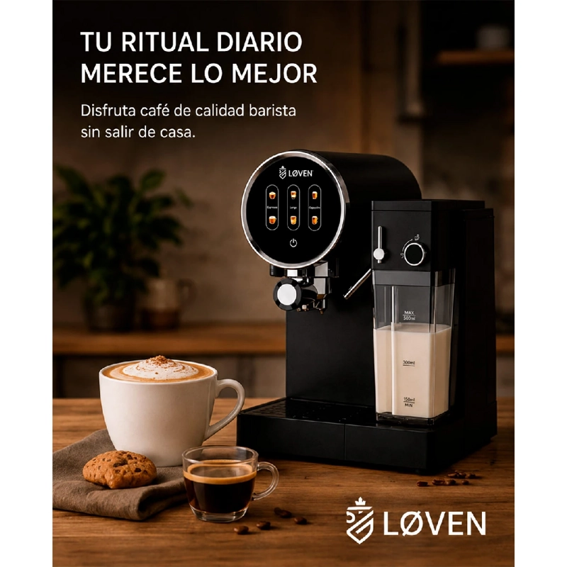 CAFETERA LOVEN ESPRESSO MD2001 - 6