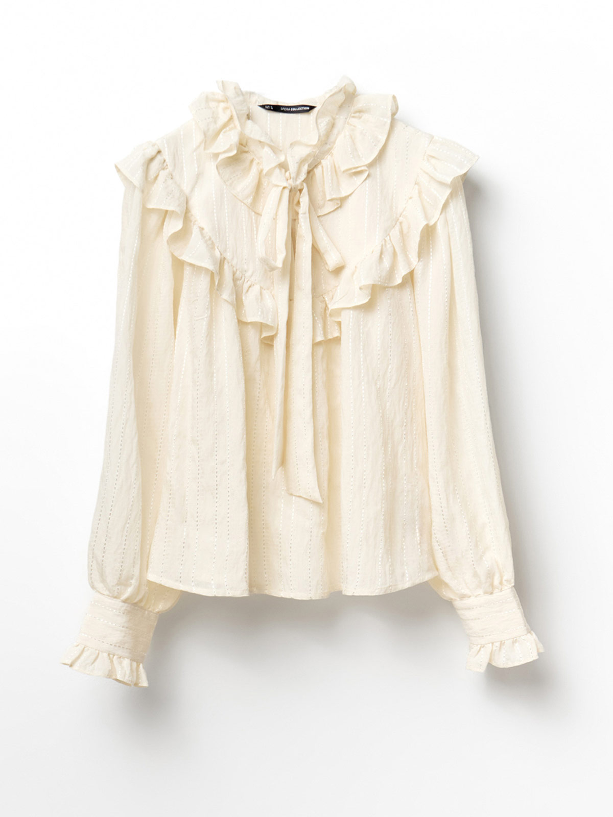BLUSA MUJER SFERA MANGA LARGA - 3