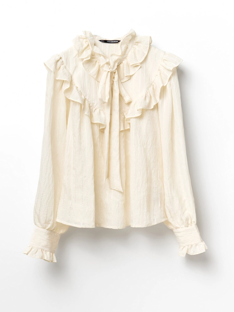 BLUSA MUJER SFERA MANGA LARGA - 3