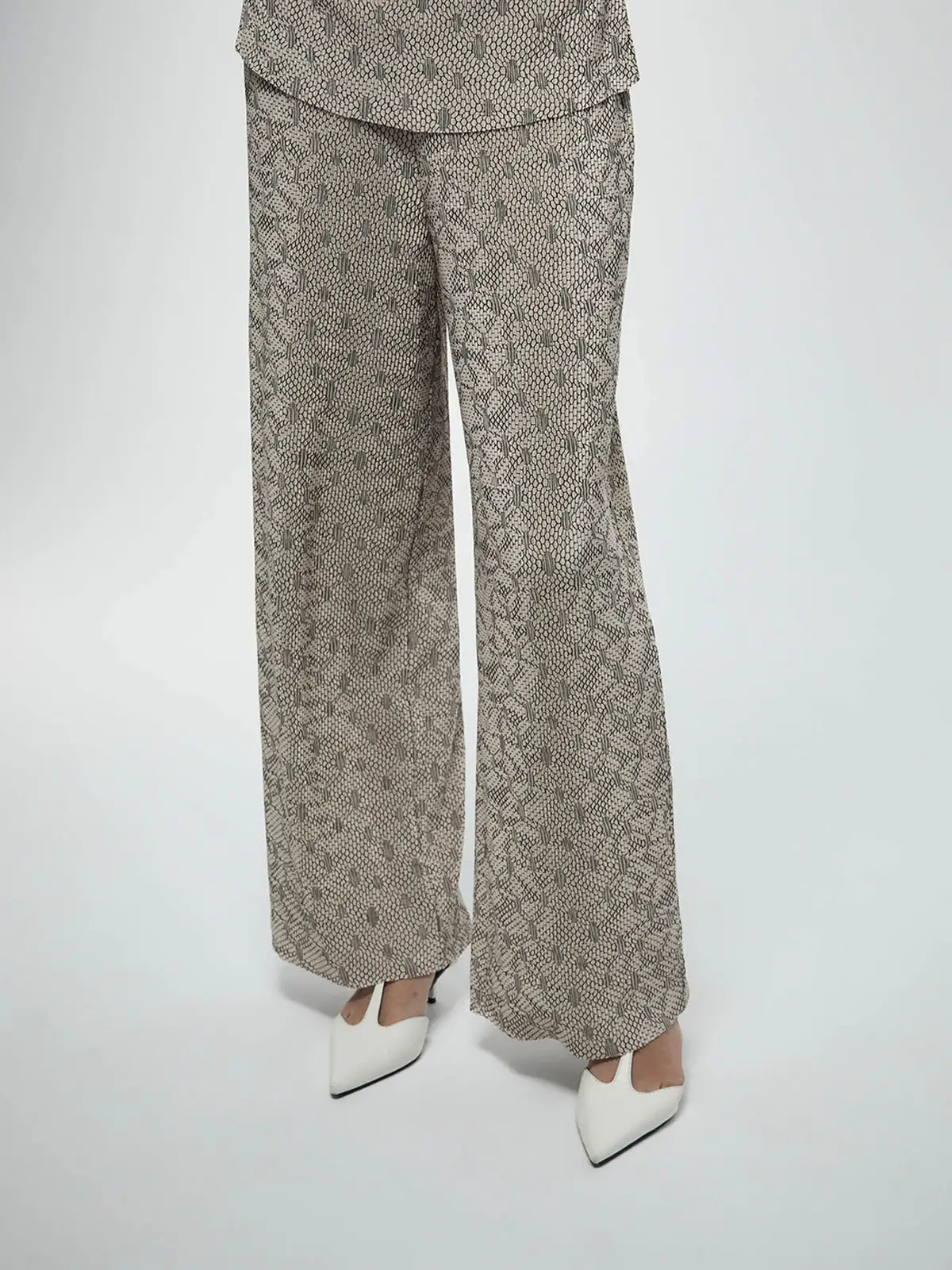 PANTALÓN MUJER SFERA PLISADO PRINT - 2