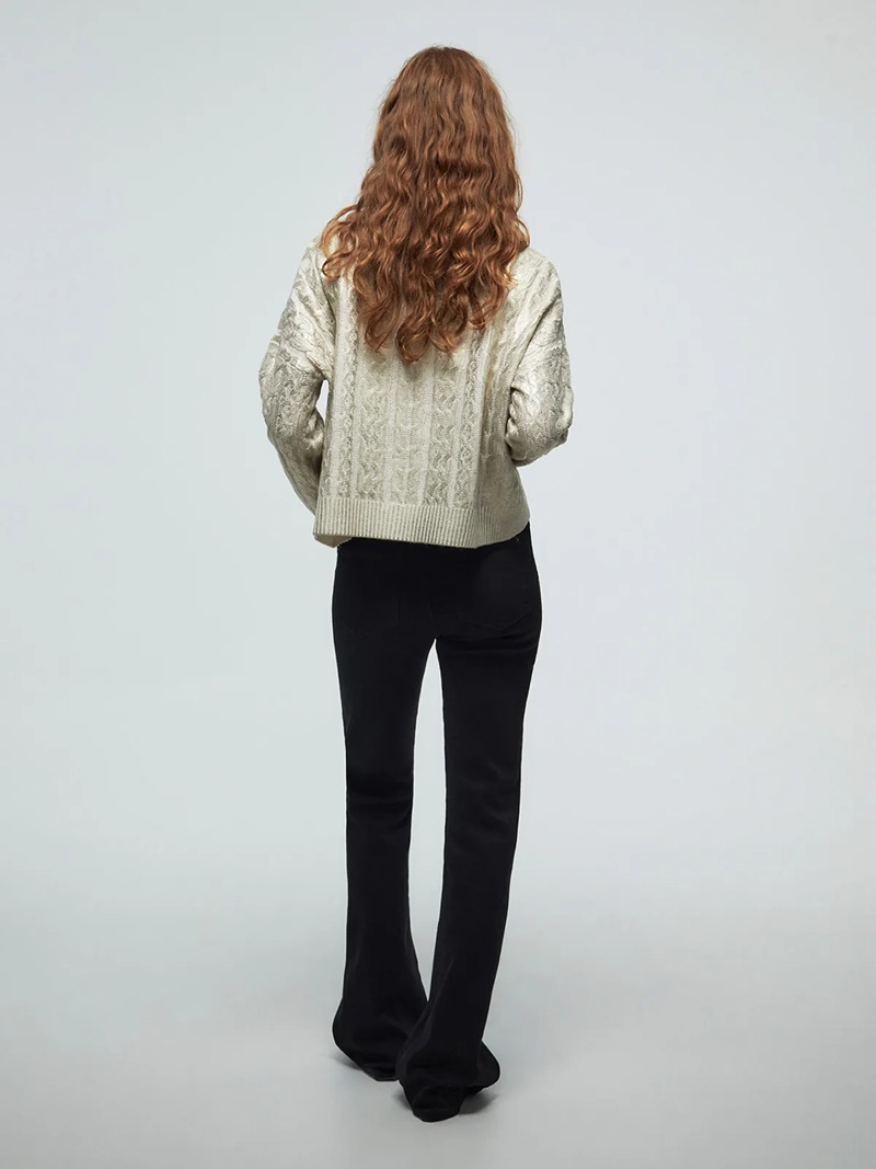 SWEATER MUJER SFERA TRENZADO - 3