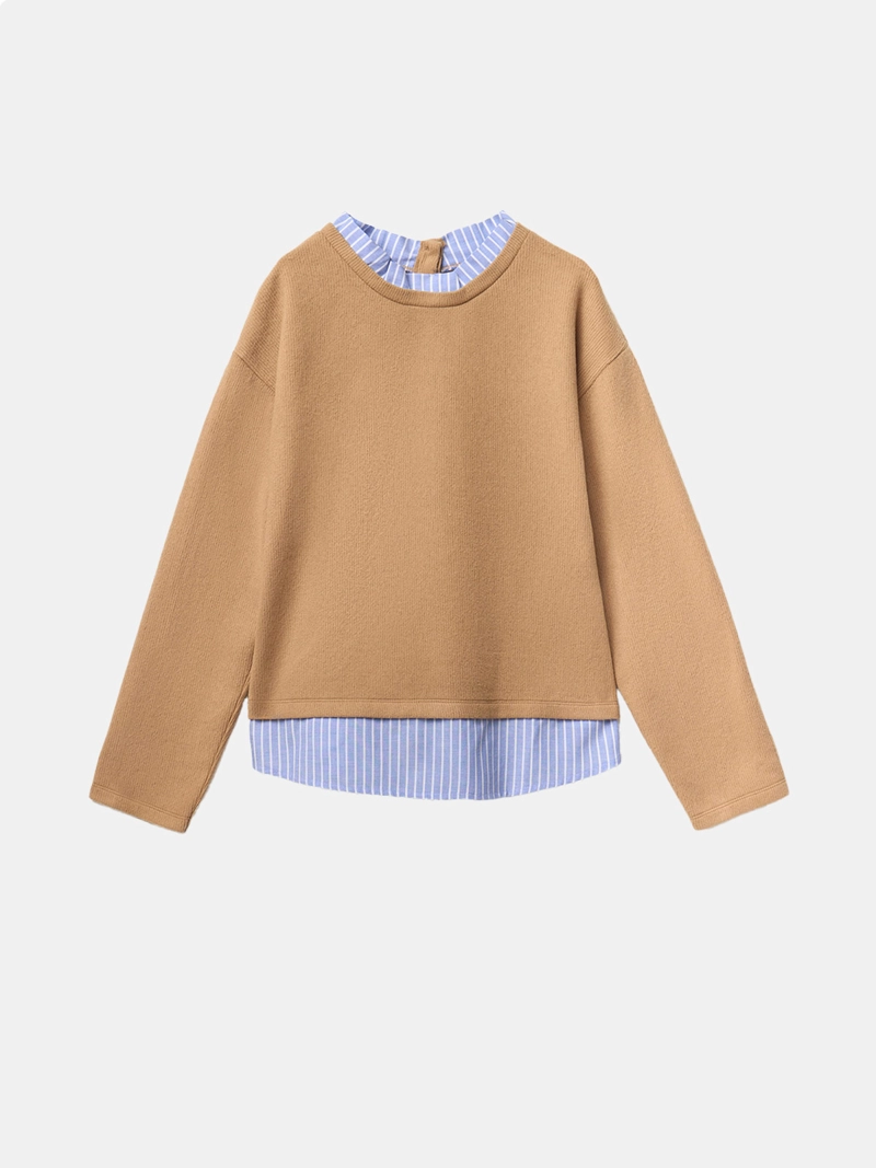 POLERA MUJER SFERA MANGA LARGA - 5
