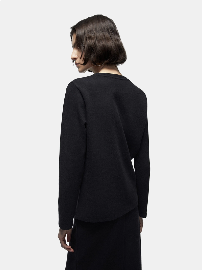 POLERA MUJER SFERA ALGODÓN MANGA LARGA - 4