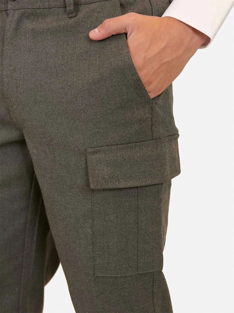PANTALÓN NIÑO MAUI & SONS GRIS JOGGER 5E159-MC - 4