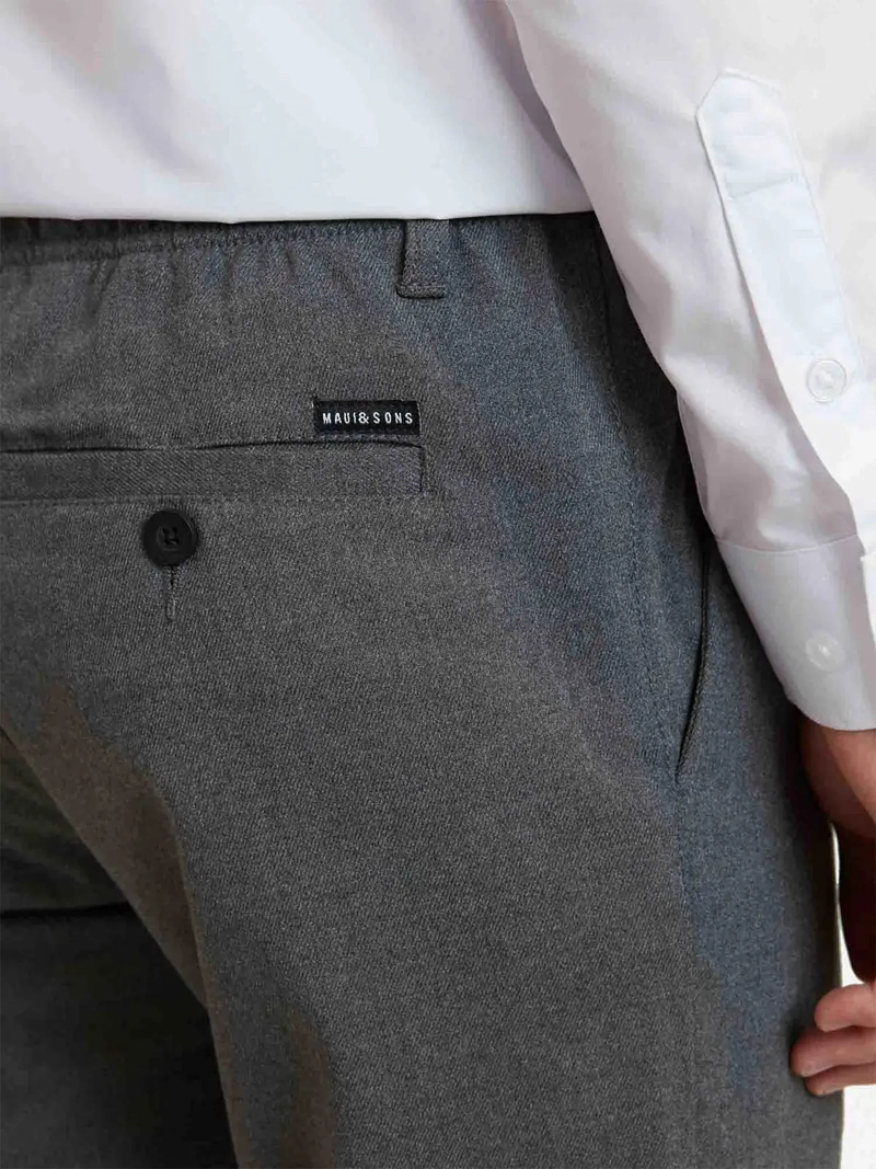 PANTALÓN NIÑO MAUI & SONS GRIS SKINNY 5E107-MC - 4