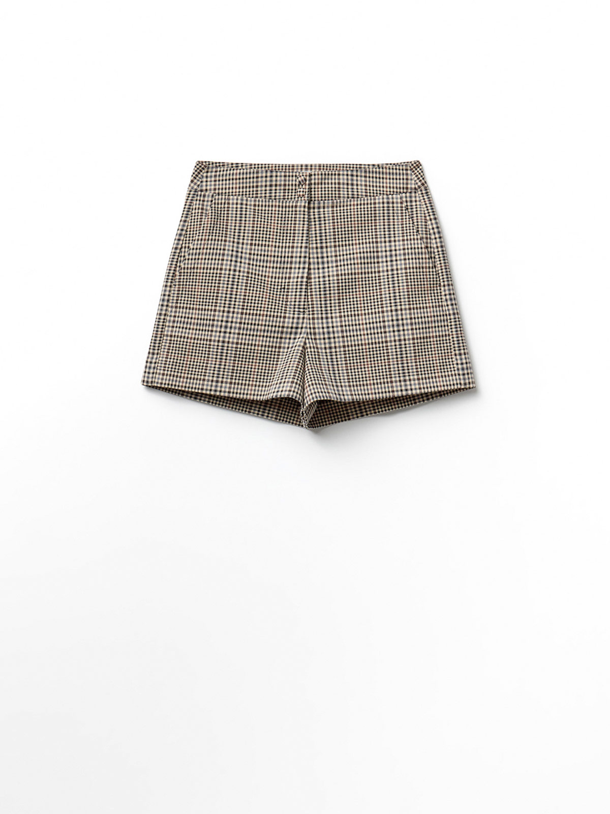 SHORT MUJER SFERA PRINT CUADROS - 4