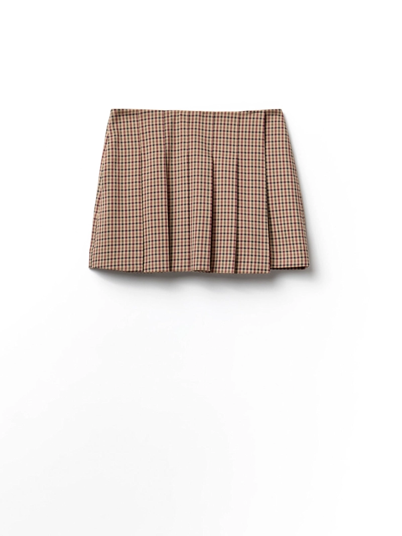 SHORT MUJER SFERA PRINT CUADROS - 5