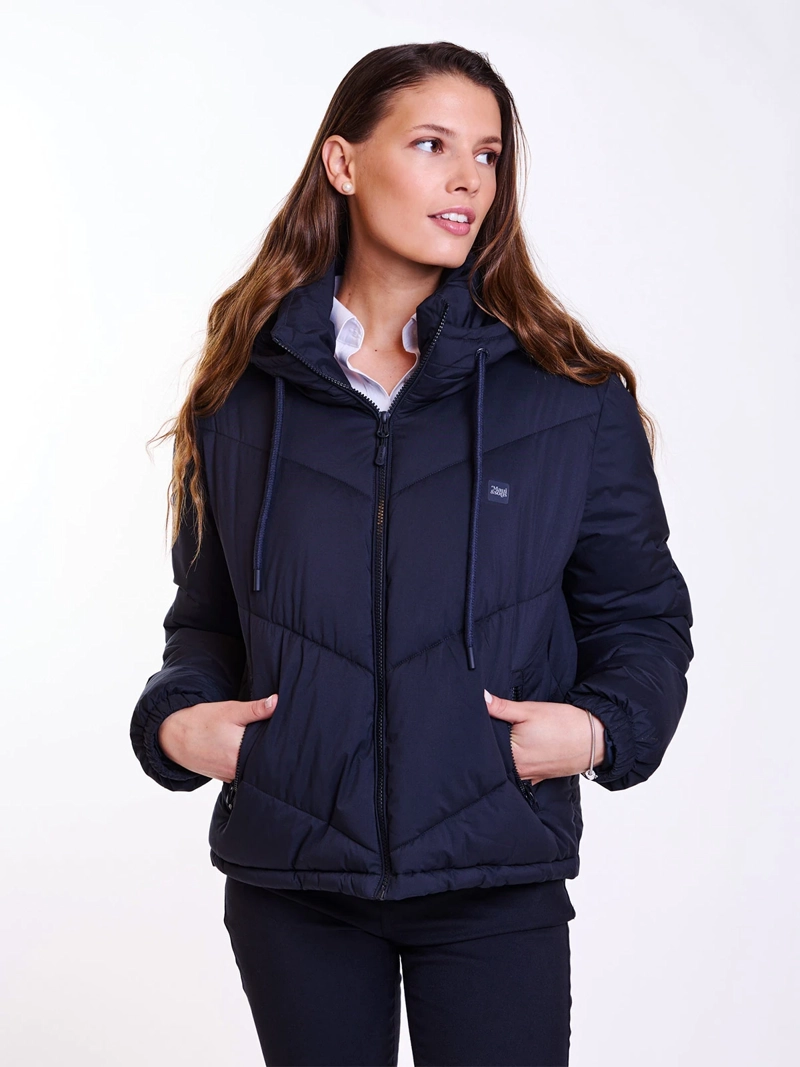 PARKA NIÑA MAUI & SONS AZUL 5E119-WC - 1