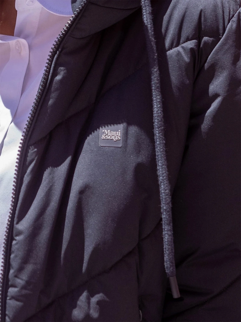 PARKA NIÑA MAUI & SONS AZUL 5E119-WC - 9