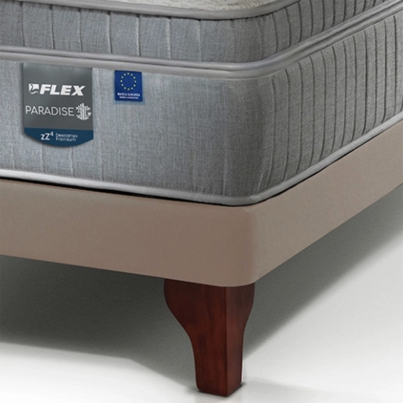 CAMA EUROPEA FLEX PARADISE 1.5 PLAZAS + RESPALDO - 3