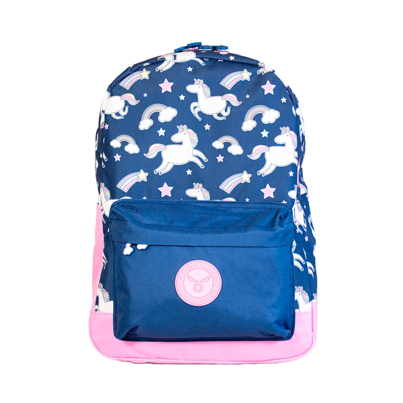 MOCHILA MOOSE KIDS UNICORNS  - 1