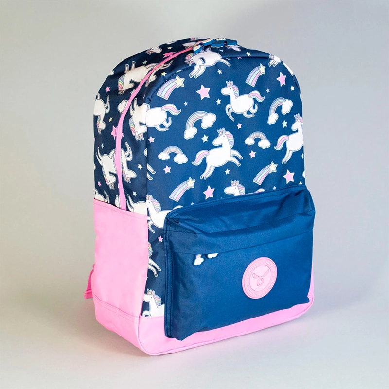 MOCHILA MOOSE KIDS UNICORNS  - 2