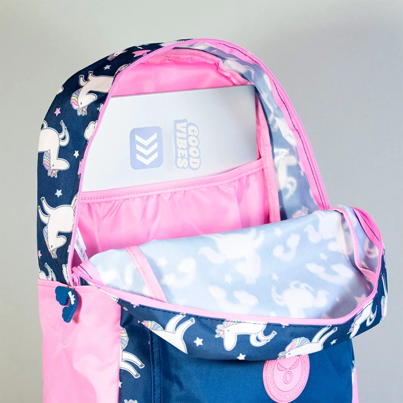 MOCHILA MOOSE KIDS UNICORNS  - 4