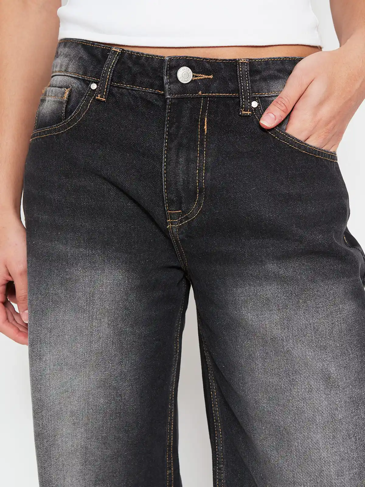 JEANS MUJER INDEX ALGODÓN TIRO BAJO - 5