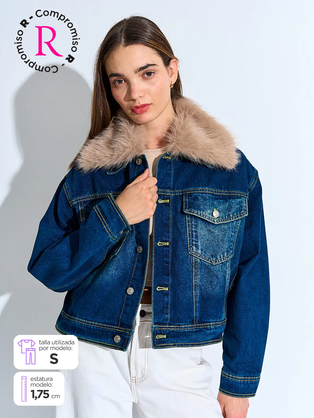 CHAQUETA MUJER INDEX ALGODÓN CORTA - 1