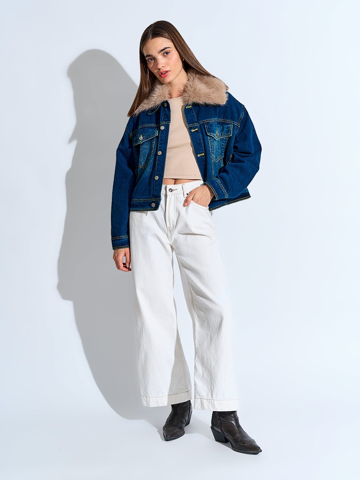 CHAQUETA MUJER INDEX ALGODÓN CORTA - 4