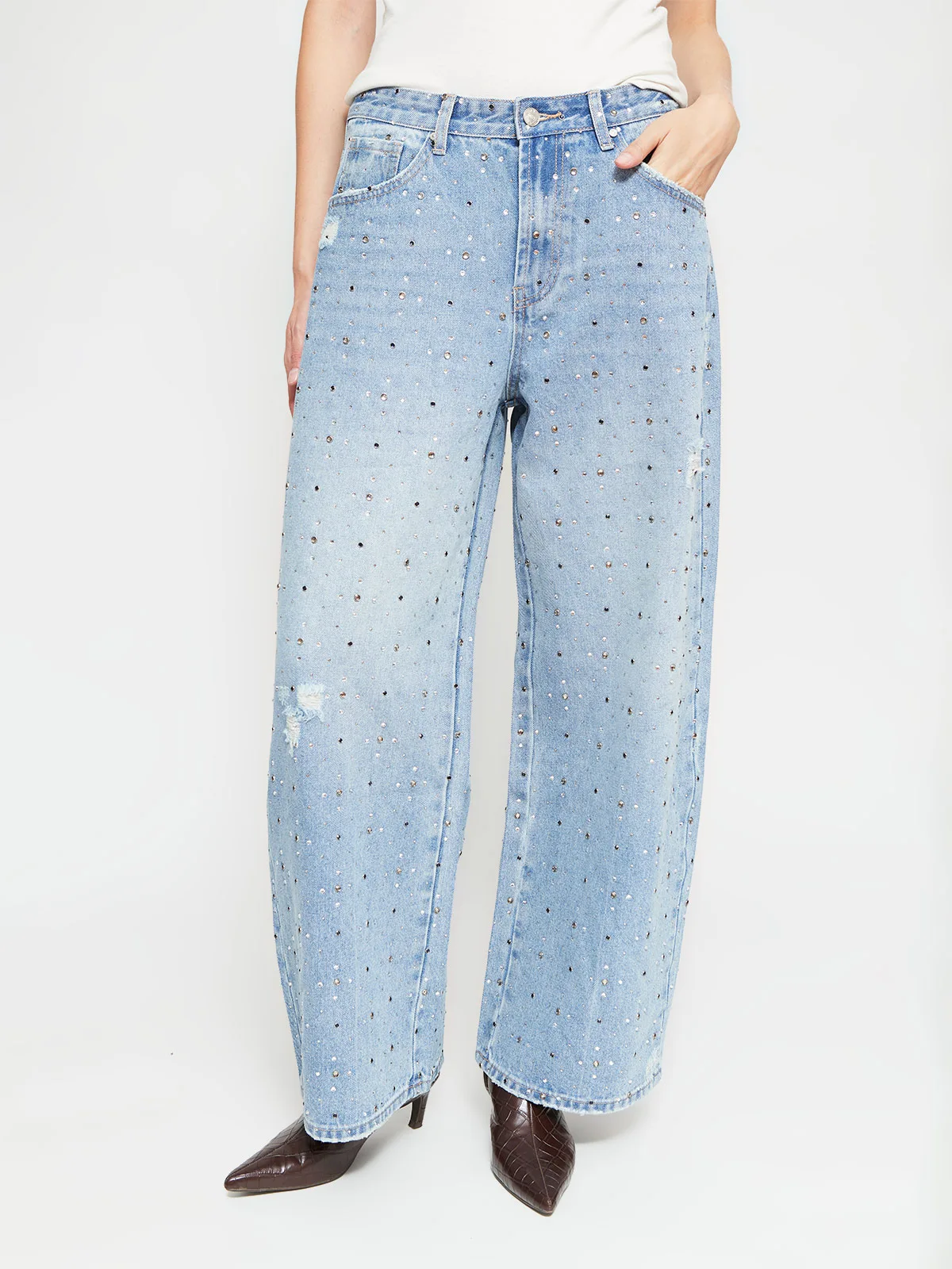 JEANS MUJER INDEX ALGODÓN  - 2