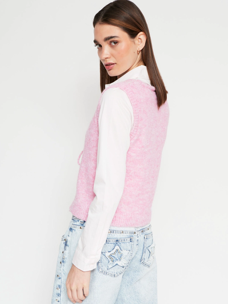 CARDIGAN MUJER INDEX SIN MANGAS - 2