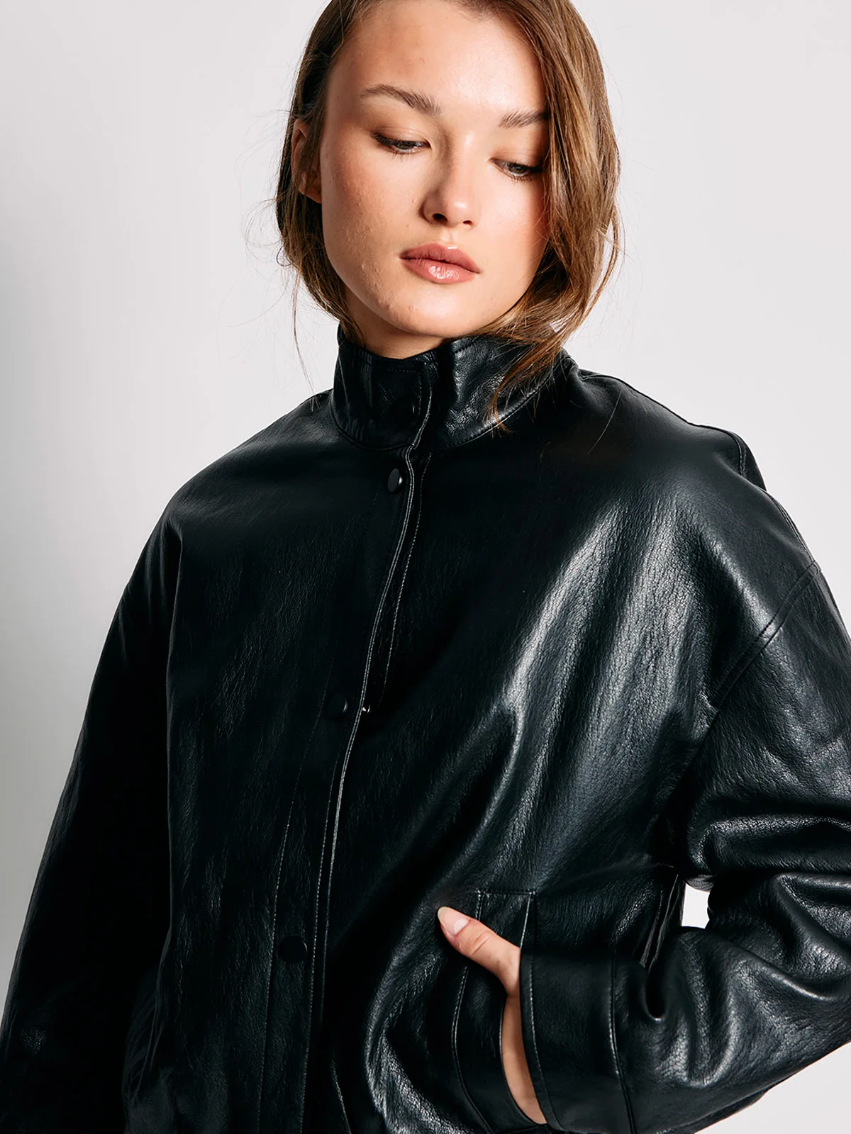 CHAQUETA MUJER INDEX BOMBER CORTA - 3