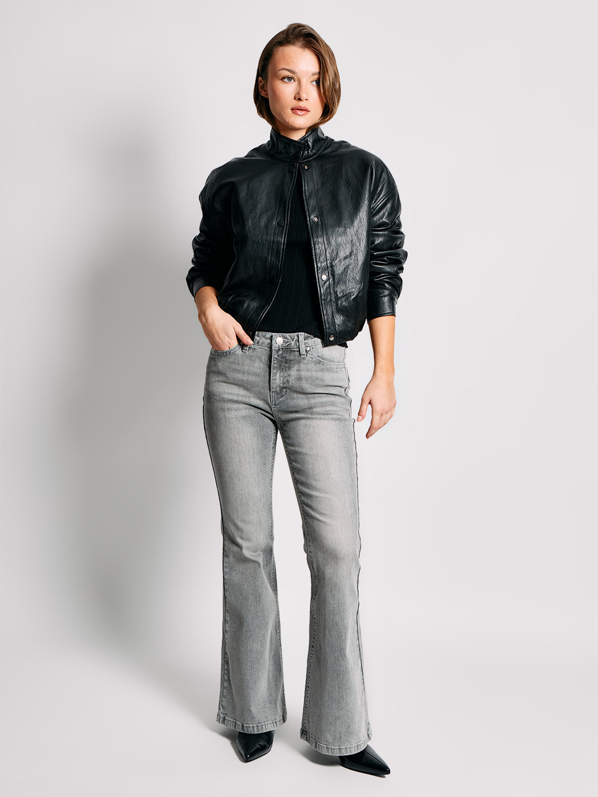 CHAQUETA MUJER INDEX BOMBER CORTA - 4