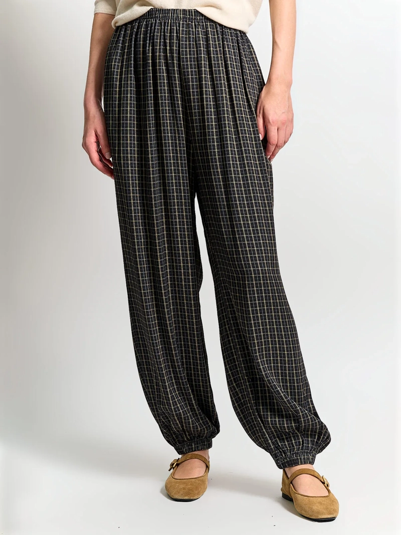 PANTALÓN MUJER MARQUIS BOMBACHO CUADROS - 2