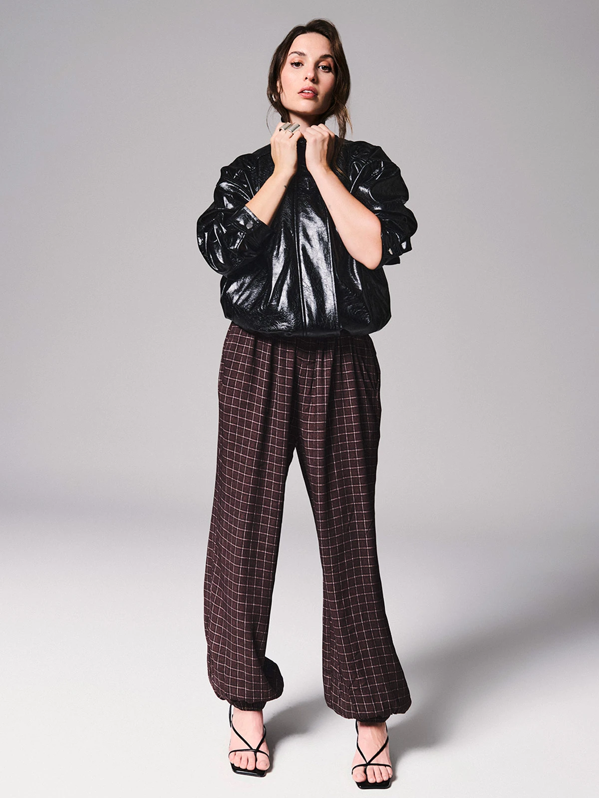 PANTALÓN MUJER MARQUIS BOMBACHO CUADROS - 1
