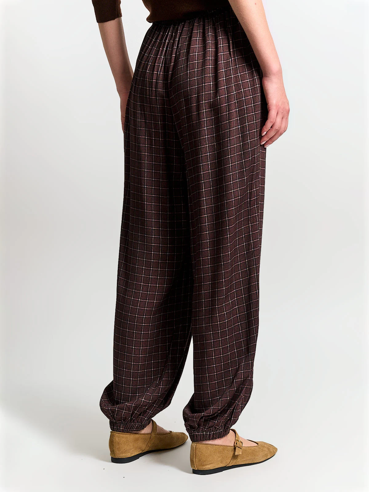 PANTALÓN MUJER MARQUIS BOMBACHO CUADROS - 5