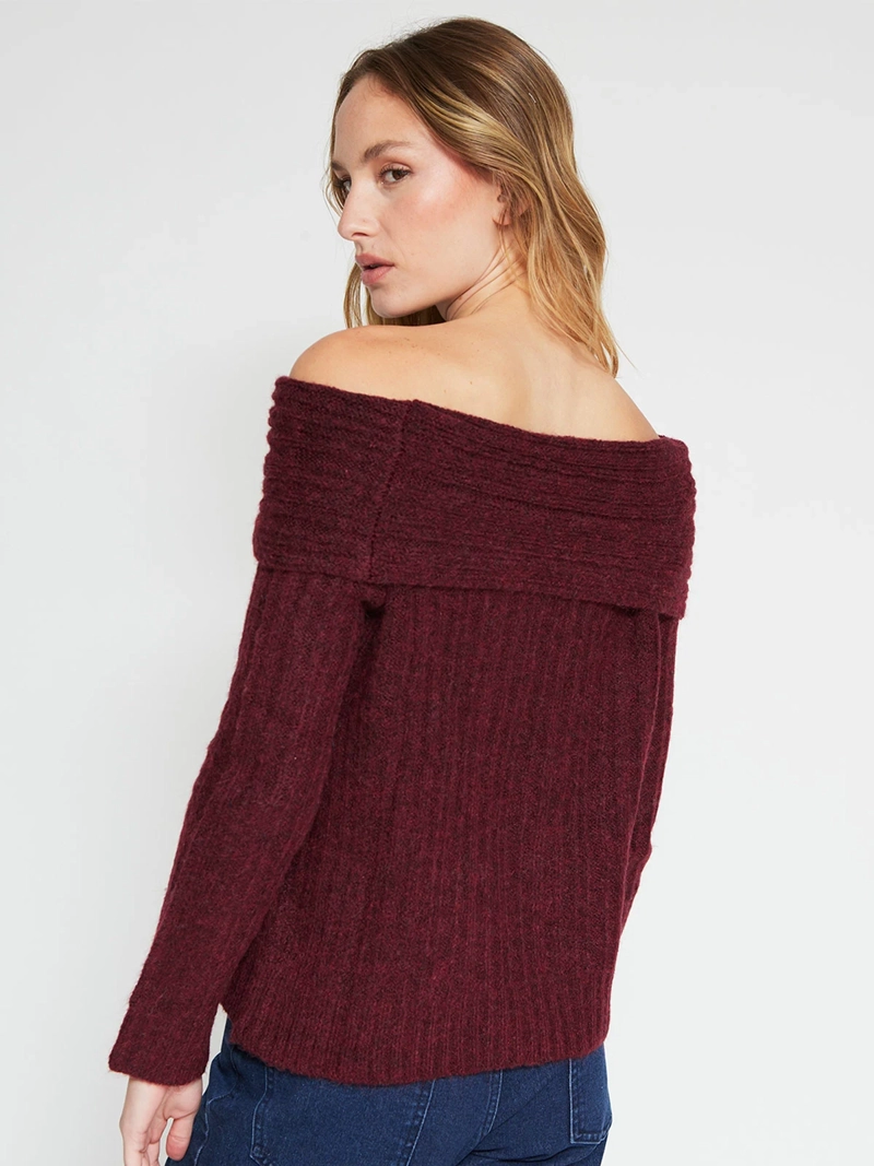 SWEATER MUJER INDEX MANGA LARGA - 2