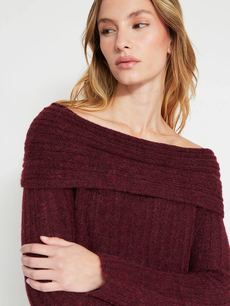 SWEATER MUJER INDEX MANGA LARGA - 3
