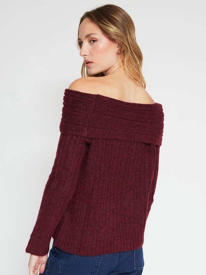 SWEATER MUJER INDEX MANGA LARGA - 2