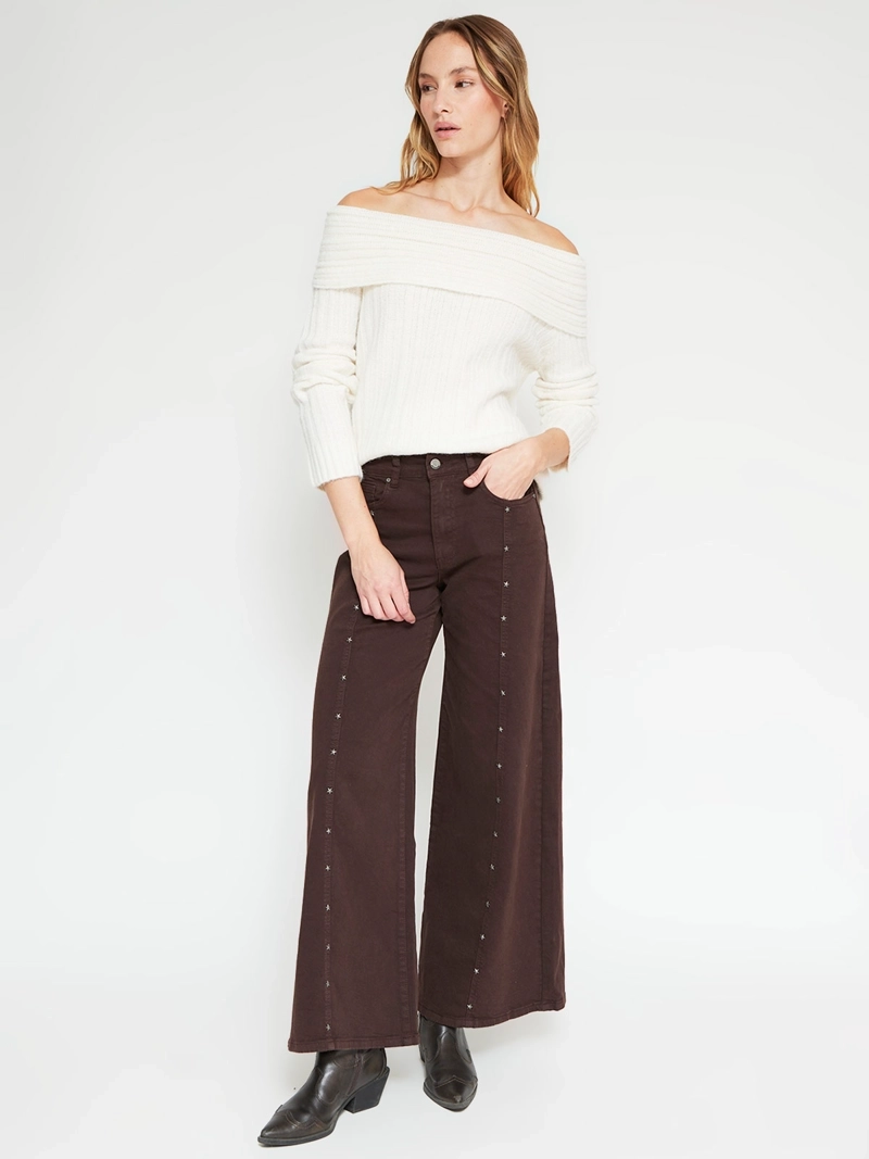 SWEATER MUJER INDEX MANGA LARGA - 4