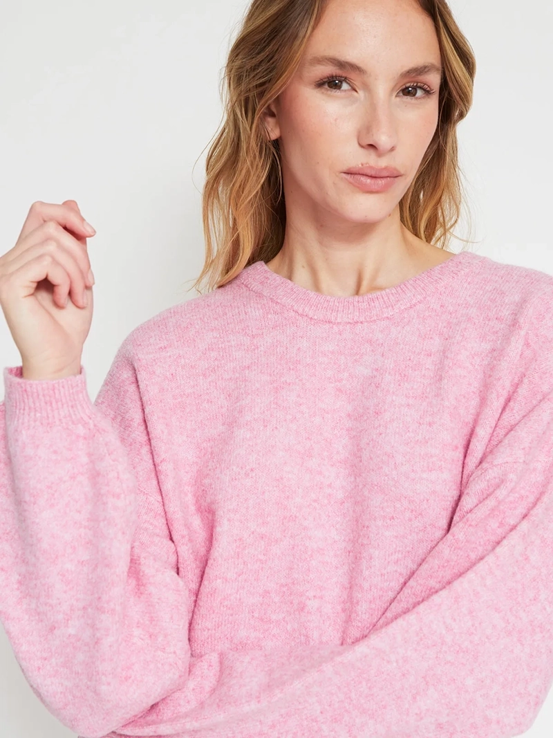 SWEATER MUJER INDEX MANGA LARGA LÍNEAS - 3