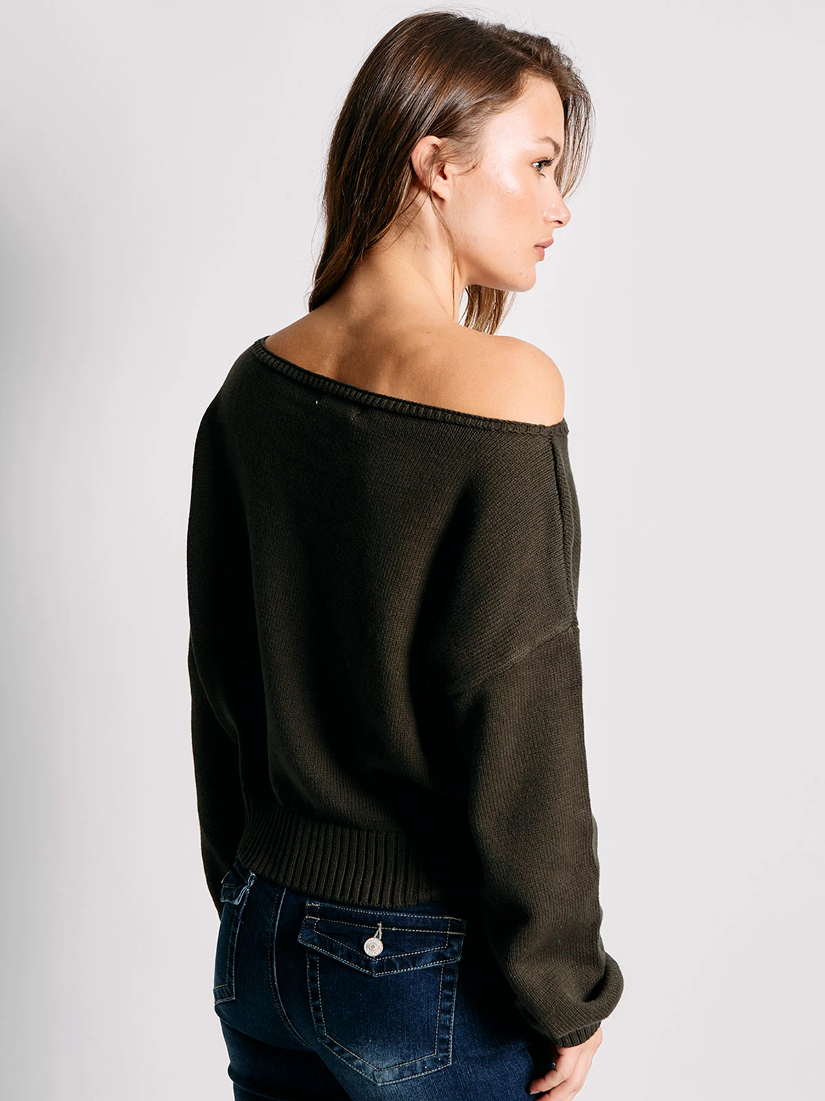 SWEATER MUJER INDEX ALGODÓN MANGA LARGA DISEÑO - 2