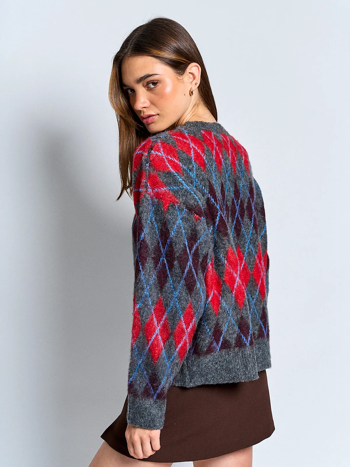 SWEATER MUJER INDEX MANGA LARGA DISEÑO - 2
