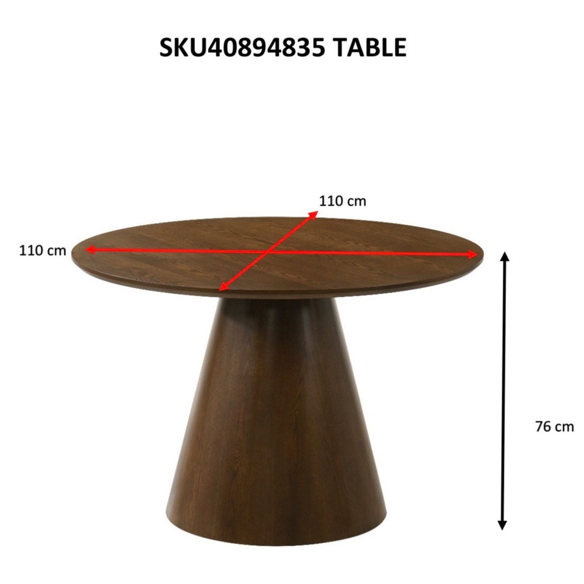 JUEGO DE COMEDOR RIPLEY HOME ELENA 4 SILLAS CAFÉ - 6