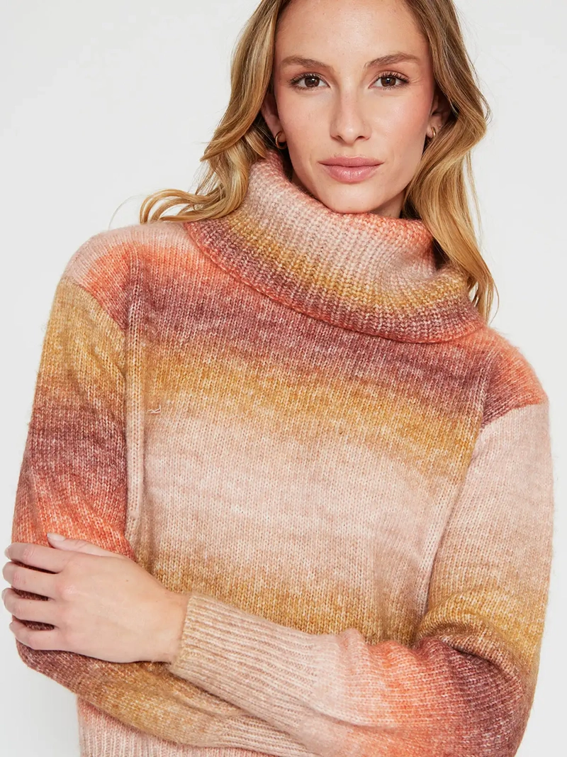 SWEATER MUJER REGATTA CUELLO TORTUGA MANGA LARGA - 3