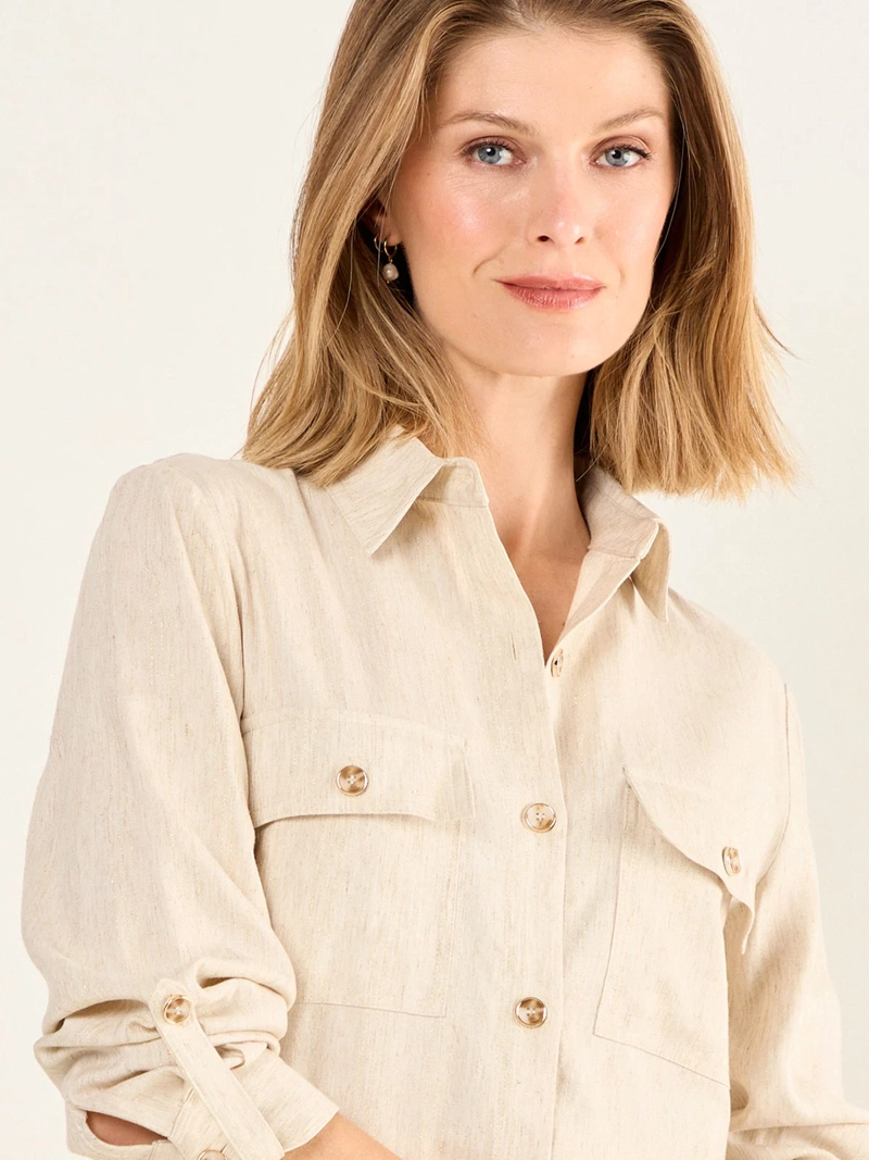 CHAQUETA MUJER MA GRIFFE BOLSILLOS - 5