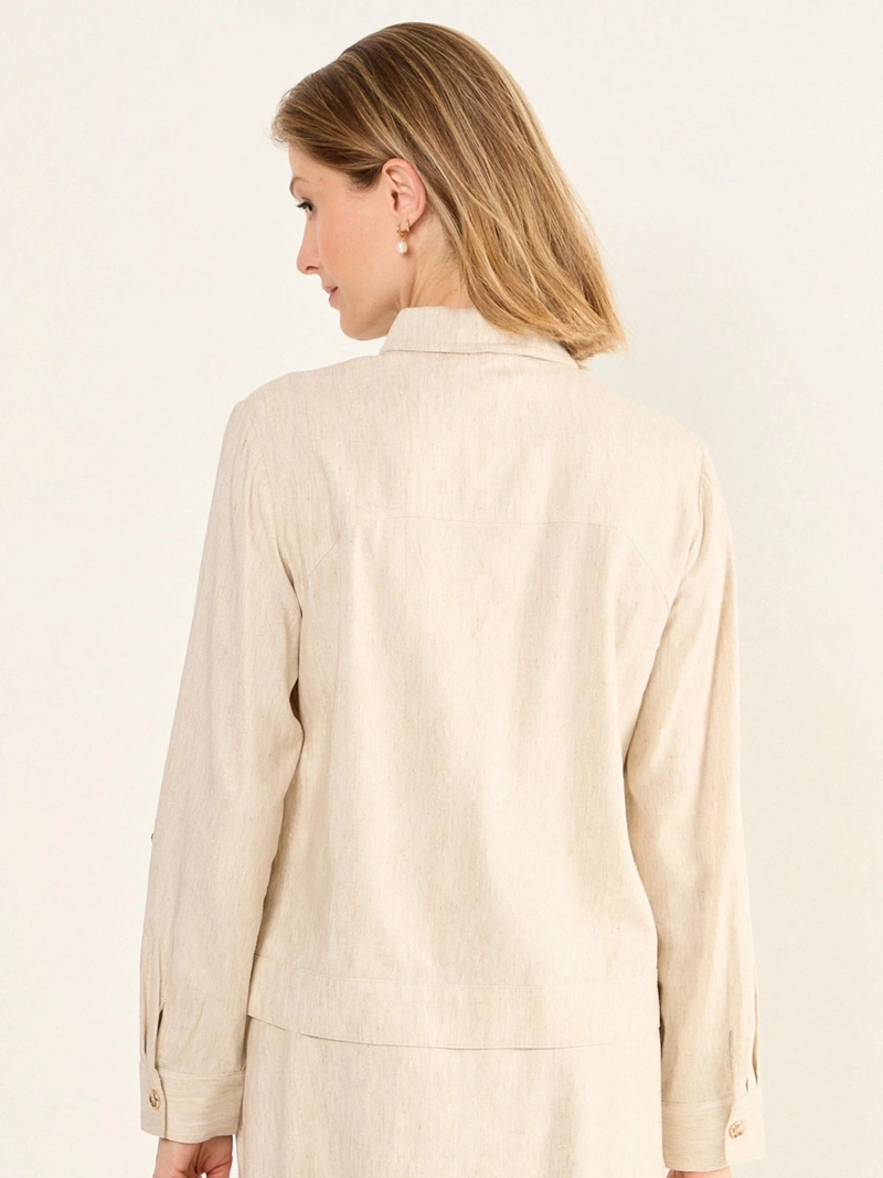 CHAQUETA MUJER MA GRIFFE BOLSILLOS - 4