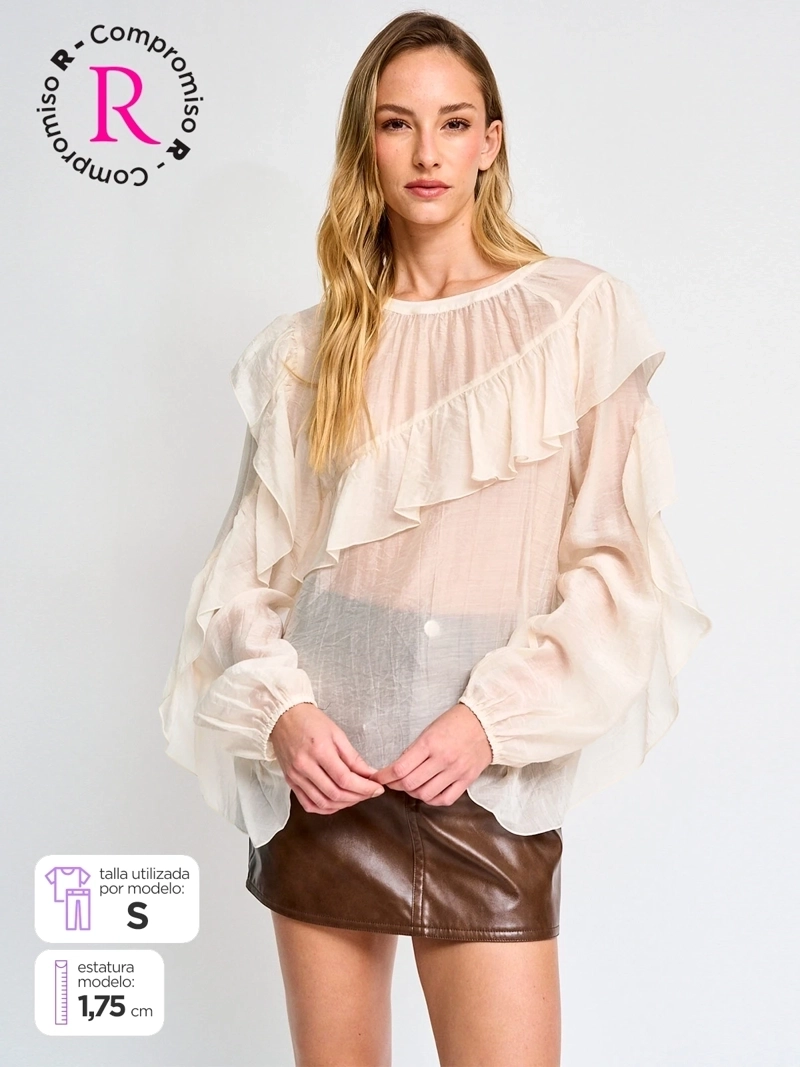 BLUSA MUJER MARQUIS VUELOS - 1