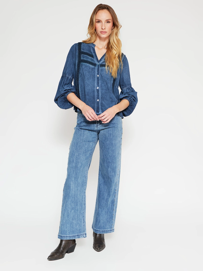 BLUSA MUJER TATIENNE MANGA LARGA - 4